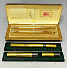 Cross 14k Gold Filled Pen   Pencil 1501   Box  Manual  Refills          No Engraving