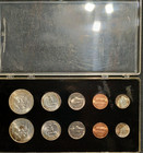 1964 Us  Mint Uncirculated Set Philadelphia Denver P d 10 Coins  6  Silver Coins
