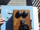 Vintage  Antique Western Electric 329w Hand Crack Telephone  parts repair _