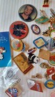 Vtg To Now Mixed Lot Lapel Pins Travel Parks Clubs Teacher Other Smalls 1 Pound