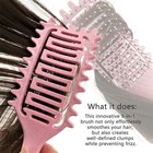 2 Hair Brush Comb Curly Regular Long Short Detangling For Individual Salon  bulk