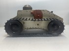 Vtg Marx Toys Army Tank Corps E12 Litho Wind Up Tin Military Toy Works