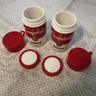 Vtg Campbell   s 1998 Soup Can-tainer Insulated Hot Food Thermos  Set Of Two