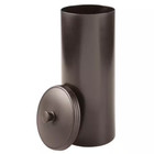 Toilet Paper Roll Tissue Holder Reserve Canister Bathroom Storage Organizer Easy