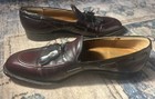 Vintage Johnston   Murphy Aristocraft Loafer Tassel Brown burgundy Sz 9 5