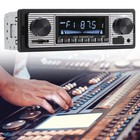 Car Fm Radio Mp3 Player Bluetooth Vintage Usb Classic Stereo Audio Receiver Aux