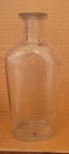 Antique 7  Glass 11 Ounce P  V Sanguin Pharmacy Apothecary Bottle