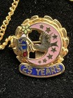 Vintage Odd Fellows Daughters Of Rebekah 35 Years Membership Pin