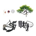 Indoor Water Fountain With Led   Mist Resin Rockery Waterfall Home Decor Art Dec