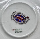 Vintage 1953 Queen Elizabeth Ii Commemorative Coronation Saucer Myott England