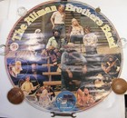 Vintage 1973 Allman Brothers Band Round Circular Pioneer Electronics Poster Abb