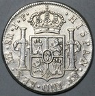 1816 Peru 8 Reales Ferdinand Vii Lima Pillars Vf Silver Dollar Coin  26052201r 