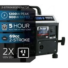 1200 Watt Portable Low Noise Gas Powered Inverter Generator