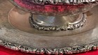 Antique Sterling Silver Sauce gravy Boat   Tray  925 Silver Weighs 1lb 6 2oz