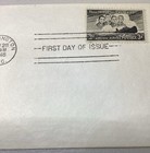 956 3c Stamp  1948  Heroic Chaplains Fdc From L  W  Staehle   Cachetcraft