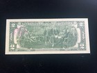 1976 Two Dollar Federal Reserve Note  2 Bill With Stamp  428