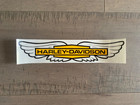 1970s Deadstock Vintage 70s Harley Davidson Clear Sticker Car Window Decal 80s