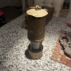 Vintage Brass Miners Lamp Lantern   Oil Lamp - England - Tested   Works