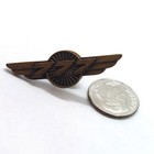 Vintage Boeing 777 Airplane Wings Lapel Pin Aviation Jet Airliner Souvenir