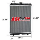 3 Row 52mm Tractor Radiator Fit 2014-on Kubota L47 L4760 L5040 L5060 L5240 L5740