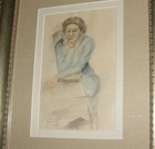 Raphael Soyer Original Drawing