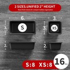 16 Pcs Small Tool Box Organizer Trays Set Tool Box Storage Tray Organizer