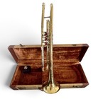 Vintage 1961 Conn Director 15b Shooting Star Bb Trumpet Case Mouthpiece Lyre