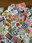 Worldwide Stamp Collection Colorful 200  lot  Large And Small Lot   1