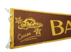 Vintage Banff Canada Felt Pennant 21  Beaver National Park Souvenir