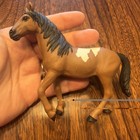 Lot Of 2 Schleich Horses Brown Tan 2011 2016 Retired Farm Animals