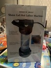 New Sharper Image Shave Gel Hot Lather Machine Men Adjustable Temp Sealed New