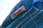 Raven Ii 218 Sq Ft Skydiving Parachute Reserve - Dark Blue 7 Cell - Great Shape
