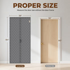 Winter Magnetic Thermal Door Cover For 36x84 Inch Door  Heavy Duty Oxford Cotton