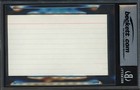 Willie Shoemaker Autographed 3x5 Index Card Jockey Beckett Bas Stock  239952