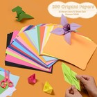 300 Sheets Origami Paper 6x6     25 Colors Double-sided For Diy   School Crafts 