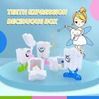 50pcs Milk Tooth Storage Case Box Organizer Container Baby Teeth Keepsake Holder