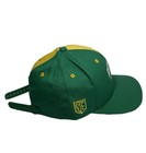 California Redwoods Hat Cap Pro Lacrosse Green Yellow Snapback Colorblock