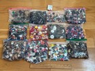 Huge Bulk Vintage Button Lot Brass Metal Plastic Buttons Sewing Craft Lbs