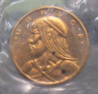 1971 Panama - Official Proof 6 Coin Set - W  2 Silver - U s  Mint - Sealed Opg