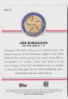 Joe Dimaggio 2025 Topps All-star Game - All-star Game Greats New York Yankees