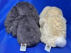 Jellycat Lot London Bashful Treacle Bunny Rabbit Plush Authentic Black Beige Htf