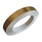 40mmx100m Brush Silver Aluminum Tape Flat Coil Without Folded Edge
