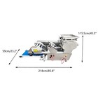 Commercial  Noodle Machine Heavy Duty Noodle Production Line Dough Sheeter 220v