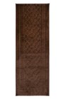 Custom Size Anti-slip Machine Washable Medium Profile Cut Pile Volley Brown Rug