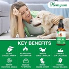 Organic Hemp Oil For Dogs   Cats - High Potency  Premium Formula For Anxiety    