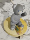 Bear Nursery Lamp With Balloon Shade Tested Works 1970s-1980s Vtg
