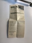 Vintage Clover Mini Iron Mci-900 Craft Quilting Sewing Applique Tested Works