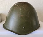    original Ussr Soviet Ssh-68 Steel Combat Helmet Afghan War Era Military Surplus