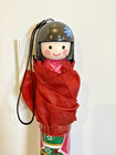 Kawaii Japan Kimono Girl Folding Umbrella     Cute Doll Handle     Nwt