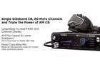 Uniden Bearcat 980ssb 40-channel Ssb Mobile Cb Radio W  7  Lcd Display Bc980ssb